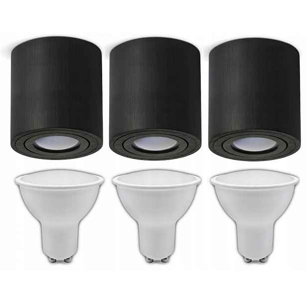 Set Led lampa Spot Halogen Tuba plafond +žárovka