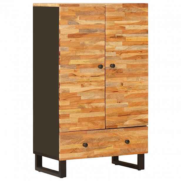 vidaXL Úložný vysoký stůl Hnědá 60 x 33 x 100 cm Masivní mangové dřevo