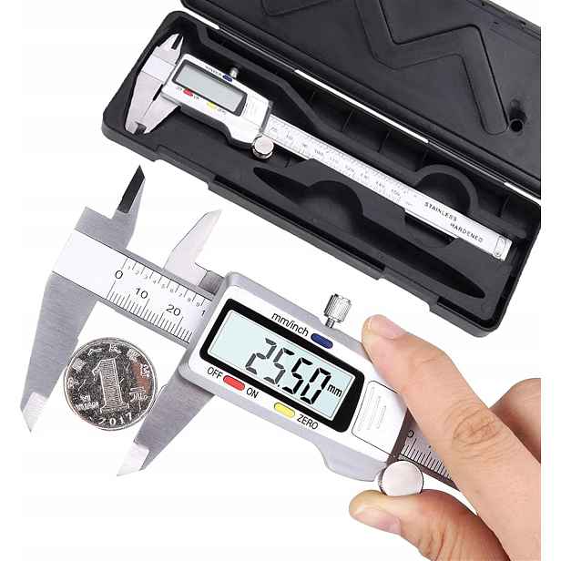 Profesionální Elektronická/digitální Posuvná Měřítka L-150 mm/6'' Kovová