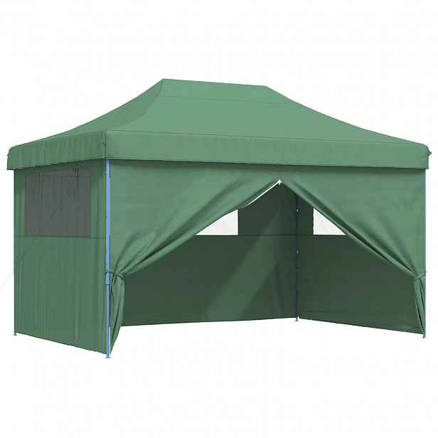 vidaXL Party Stan 292 x 440 x 315 cm Zelená Oxford látka