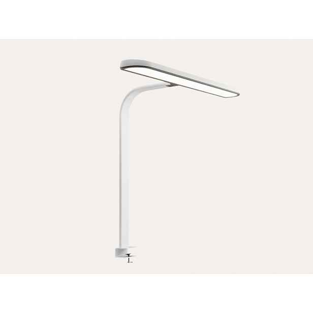 eliNeli Stolní lampa LED s klipem bílá
