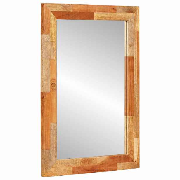vidaXL Koupelnové zrcadlo Artisanový dub 50 x 70 x 2,5 cm
