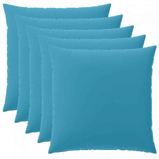 vidaXL Povlak na polštář 6 pcs HEERLEN Světle modrá 65 x 65 cm