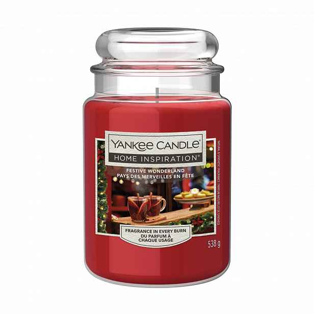 Yankee Candle Vonná svíčka ve skle Festive Wonderland