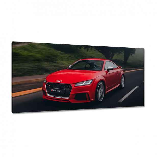 Obrazy 115x55 Červené Audi Auto