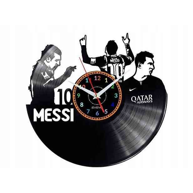 Lionel Messi Barselona Nápad na Dárek Nástěnná Dekorace z vinylové desky