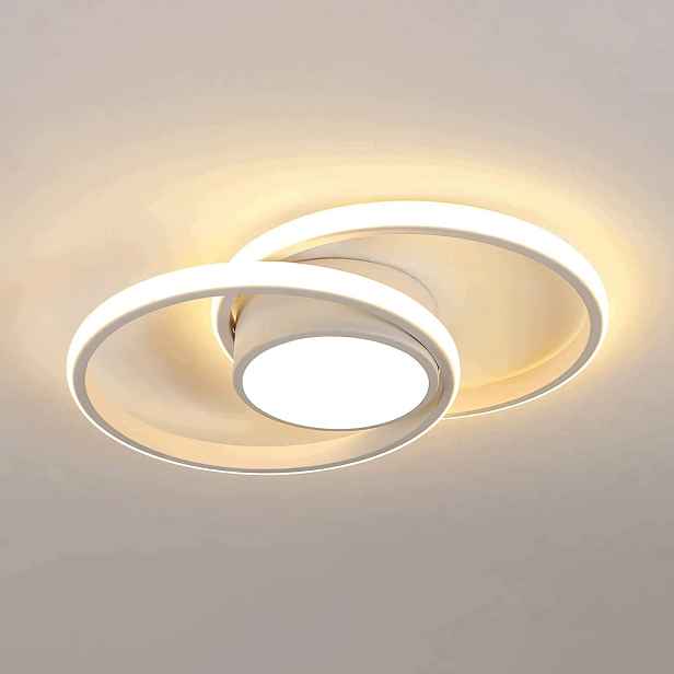 Moderní Led Stropní Svítidlo, Bílé, Kulaté, Do Obývacího Pokoje, 3000K, 42W