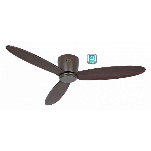 CasaFan 313282W Eco Plano II WiFi, ořech, stropní ventilátor