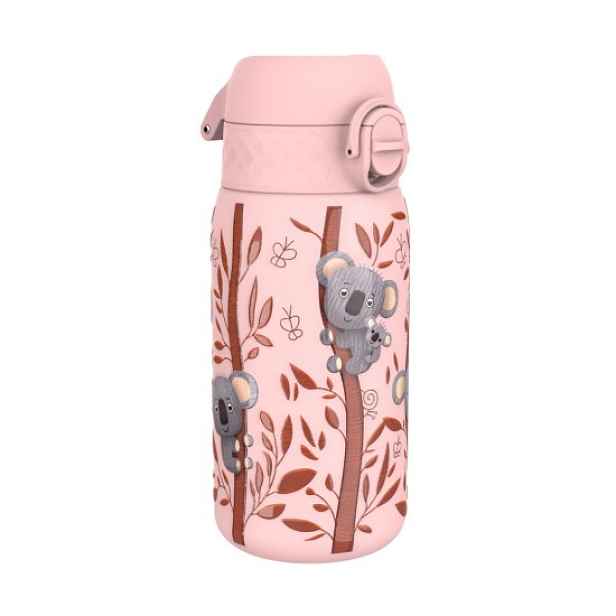 Dětská láhev na vodu, nerezavějící, 400 ml, Koala - Ion8