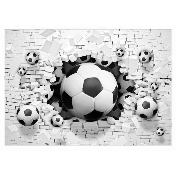 Fototapeta Mládež 3D Fotbal 254x184