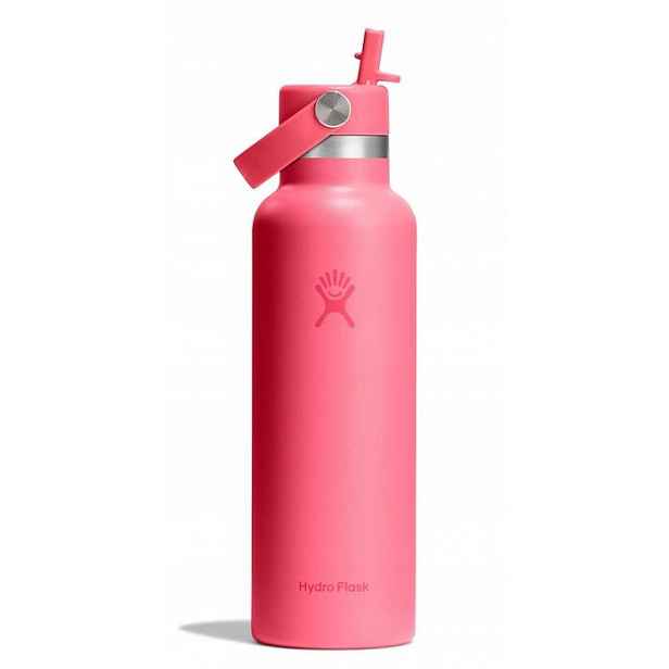 Termoláhev Hydro Flask s brčkem 621 ml neonově růžová