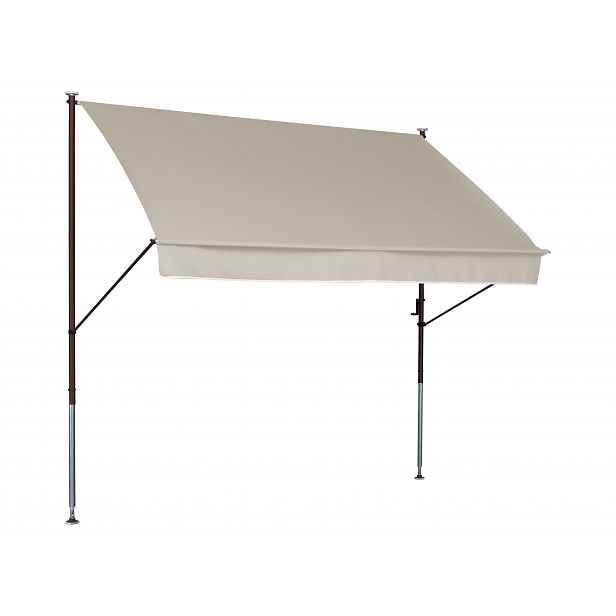 Upínací markýza Angerer (béžová, šířka 400 cm)