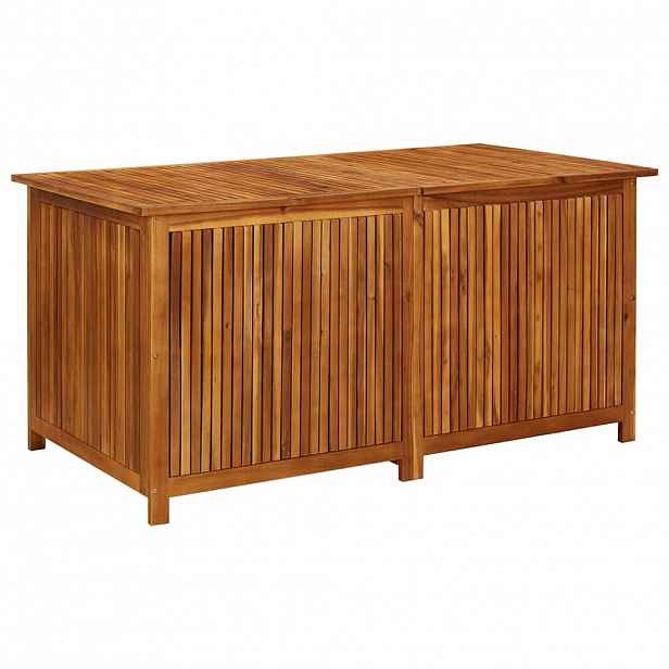 vidaXL Zahradní úložný box 150 x 80 x 75 cm masivní akáciové dřevo