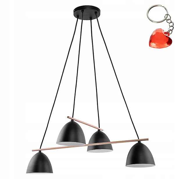 Závěsná lampa Aida černá 2576 Tk Lighting Dárek