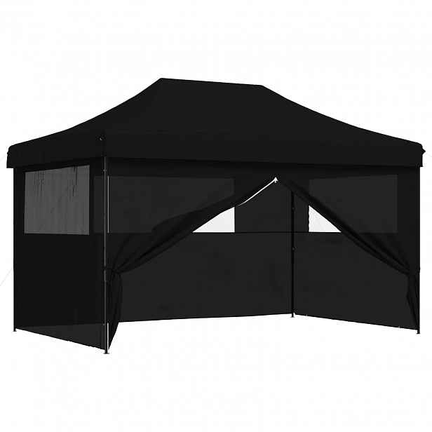 vidaXL Party Stan 292 x 440 x 315 cm Černá Oxford látka