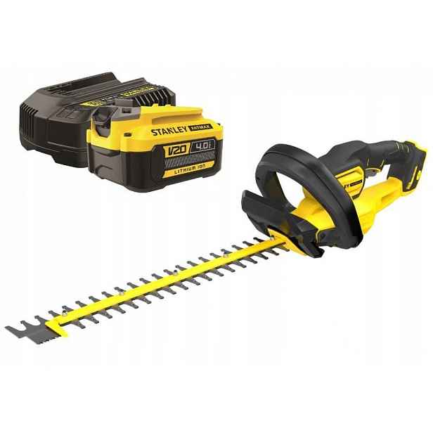 Akumulátorové Nůžky Na Živý Plot 18V 4AH 55 CM Stanley SFMCHT855M1