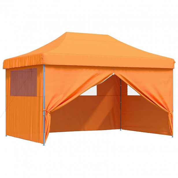 vidaXL Party Stan 292 x 440 x 315 cm Oranžová Oxford látka