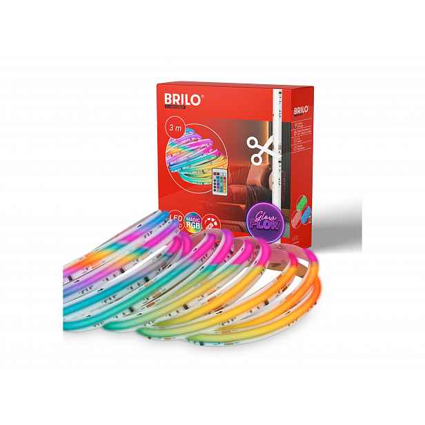 Briloner LED pásek, 3m (Rgbic)