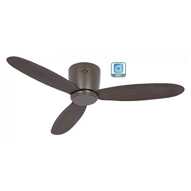 CasaFan 311282W Eco Plano II WiFi, ořech, stropní ventilátor