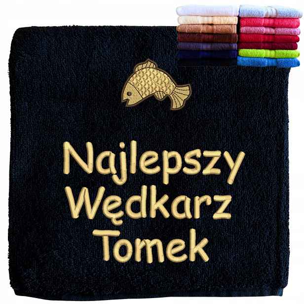 Dárek pro rybáře k narozeninám 50 60 70 40 18. dědečka Vtipný ručník