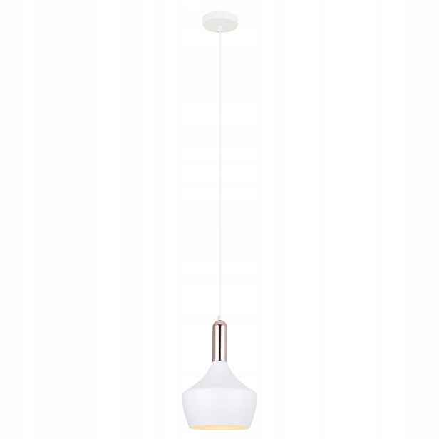 Závěsná lampa Italux Ophelia Led moderní šedá