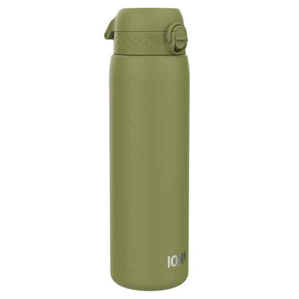 Láhev na vodu, nerezová ocel, 1200 ml, Khaki Green - Ion8