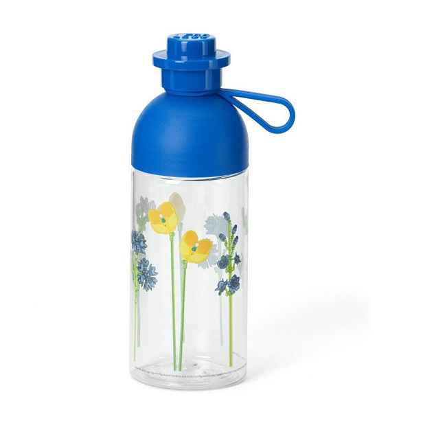 Modrá dětská lahev 500 ml Meadow Flowers – LEGO®