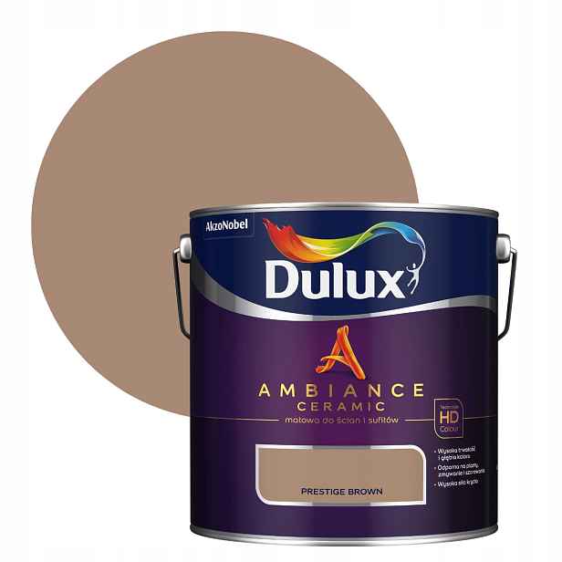 Dulux Ambiance Ceramicna 2,5L Prestige Brown