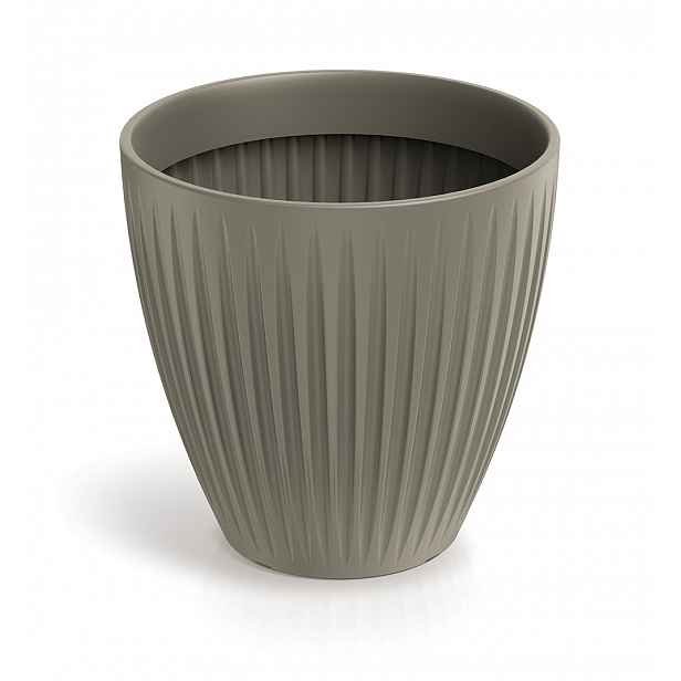 Ethick Květináč LATIA ROUND MIDL 60 cm, mocca