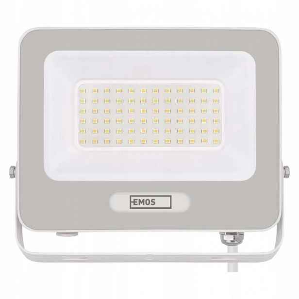 Led reflektor Glaro 50W, bílý, IP65, 5000 lm, neutrální bílá