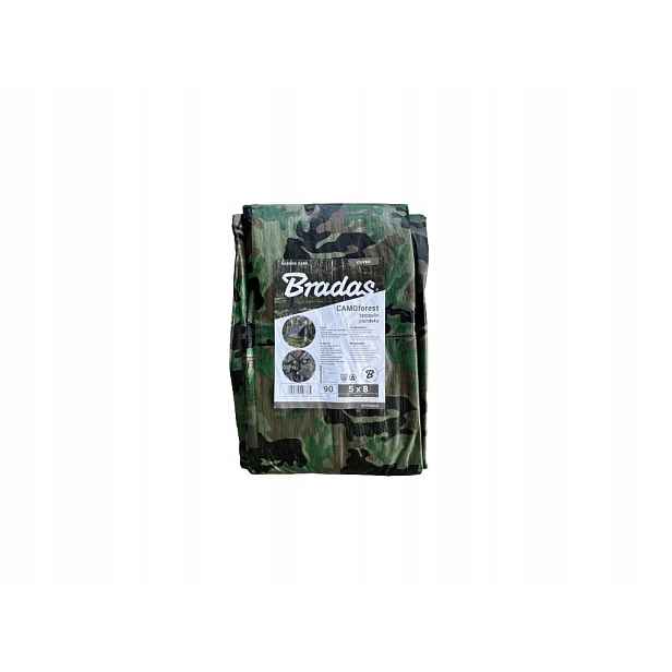 Plachta zakrývací 8x5m, 90g, maskovací CAMOforest BR-PLCF905/8