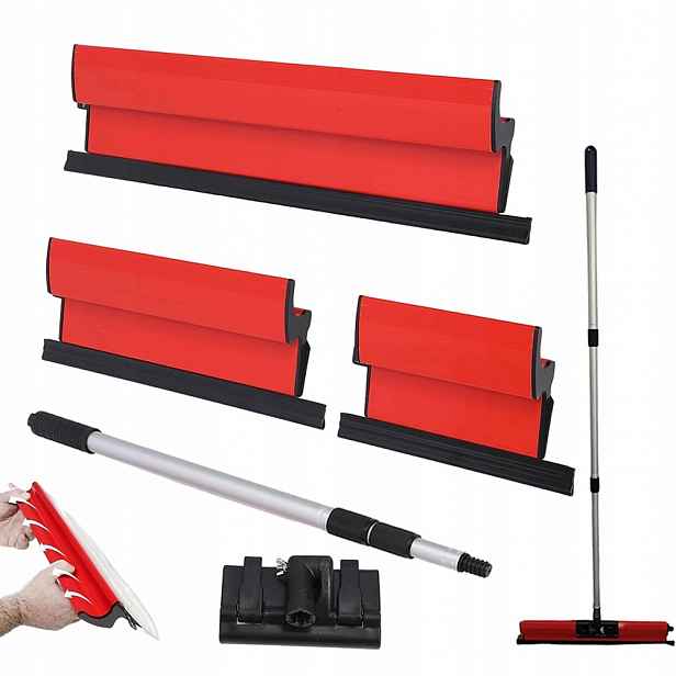 Sada Na Stěrkování 60cm Vyměnitelná Nerezová Čepel 0.5mm Tyč Váleček