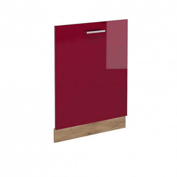 Vicco PŘEDNÍ PANEL R-Line Červená vysoký lesk 60 cm bez pracovní desky