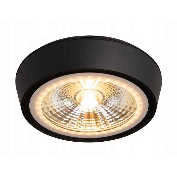 Maxlight Led stropní spot 11W IP65 černý 3000K nástěnný Charon