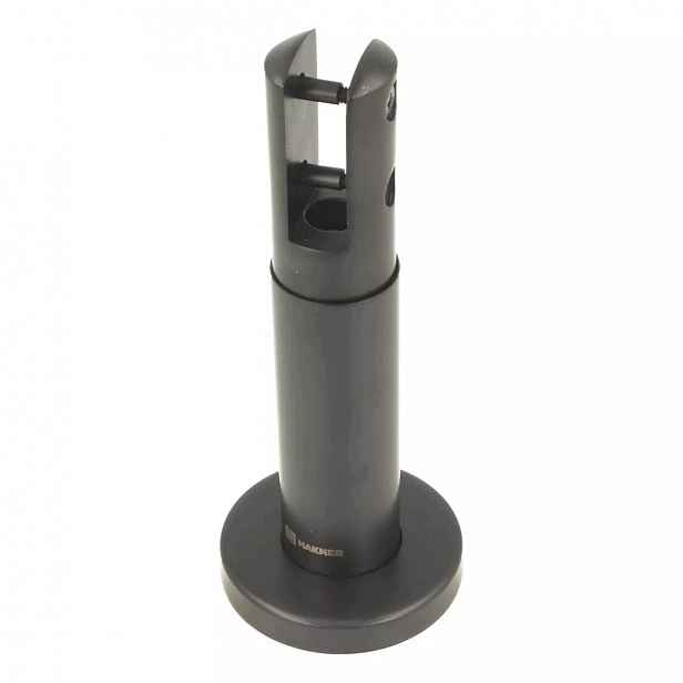 Noha pro Wc sanitární kabinu Hakner Evo II 10-12 mm SS304 odlitek černý mat