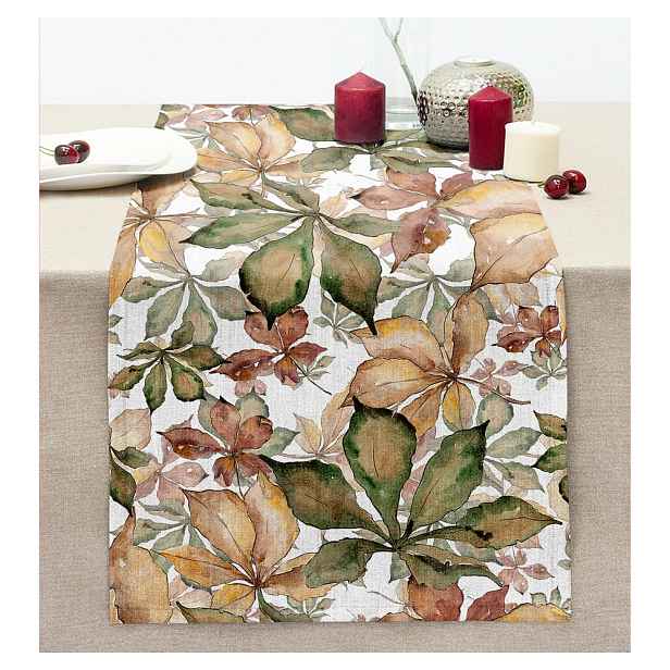 Běhoun na stůl 40x130 cm Autumn Leaves – Mila Home