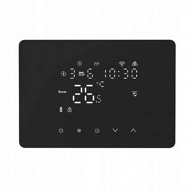 Termostat Pokojový Panel Dotykový Led Displej ZigBee Bl Tuya Smart