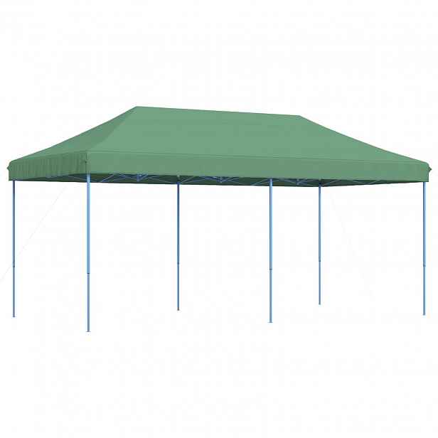vidaXL Party Stan 292 x 580 x 315 cm Zelená Oxford látka
