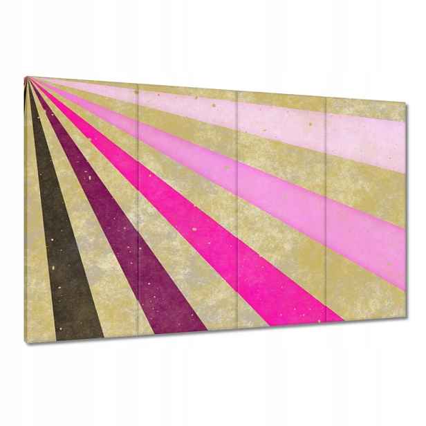 Obrazy 120x80 Fialové pruhy