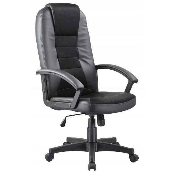 Kancelářská otočná židle Q-019 černá Sig