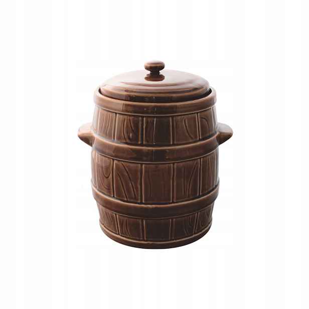 Kameninový sud hermetická kamenina na kvásek, okurek, 3 l