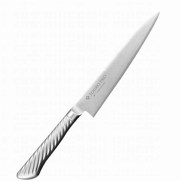 Nůž Tojiro Pro Dp 15 cm VG-10, ocelová rukojeť, Japonsko