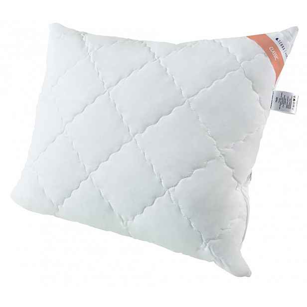 Antialergický polštář 70x80 Comfort Classic bílá se zapínáním na zip