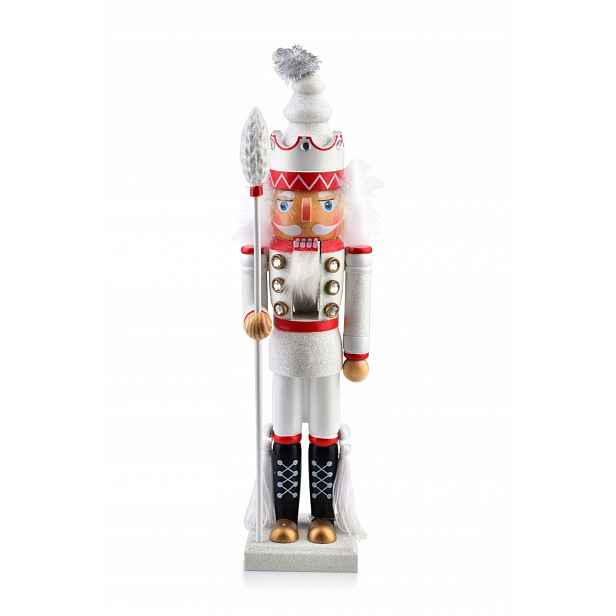 Louskáček figurka Lila Santa 39 Cm