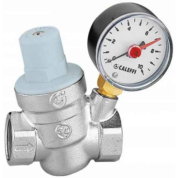 Regulátor tlaku vody s manometrem Caleffi 3/4"