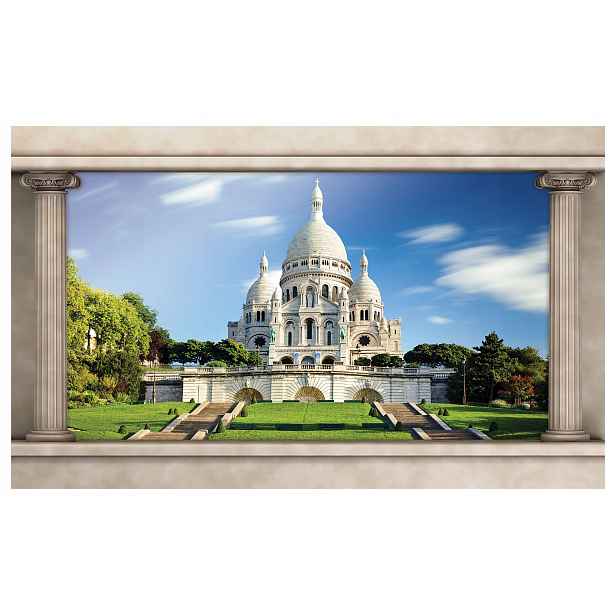 Vliesová fototapeta Sacré-Cœur Paříž bílá katedrála 250x175 lepidlo