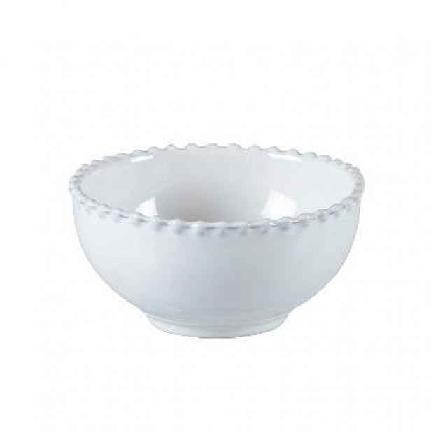 Bílá kameninová miska Costa Nova Pearl, ⌀ 13 cm