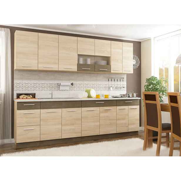 Casarredo Kuchyně GERDA 260 barva dub sonoma/dub truffle