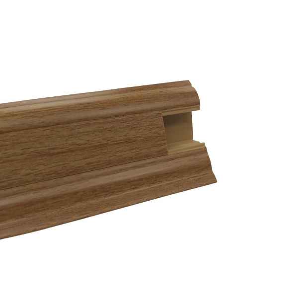 DOPRODEJ: Soklová podlahová lišta SLK50 W214 Cyprus kaliforn 2,5 m, 2500x50x25 mm, hnědá, Döllken