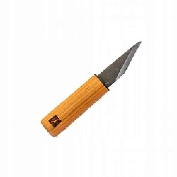 Nůž Kiridashi Haiku H19 7,4 cm SK-85 jednostranný, broušení, dřevo honoki